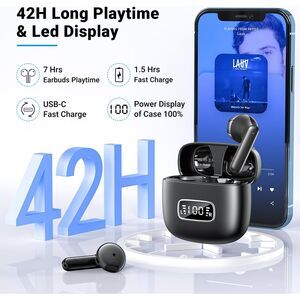 Godyse Wireless Earbuds, Bluetooth 5.3 Headphones in Ear